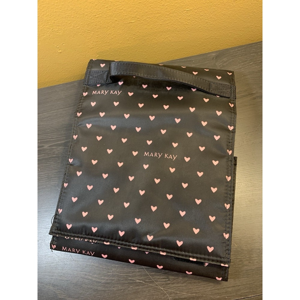 MARY KAY Hanging Cosmetic‎ Travel Organizer Roll Up Bag Removable Pouches